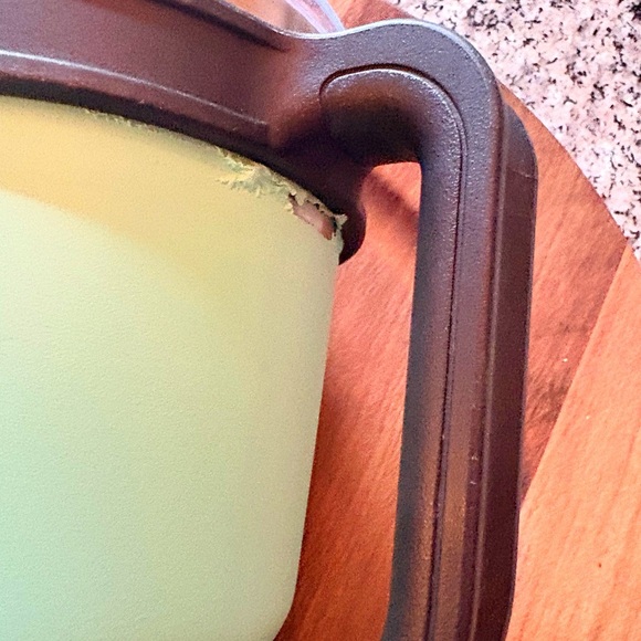 ♥️💖 Yeti Rambler Tumbler Cup Seafoam with Added Carry Handle Blue Green 30 oz - Picture 4 of 8